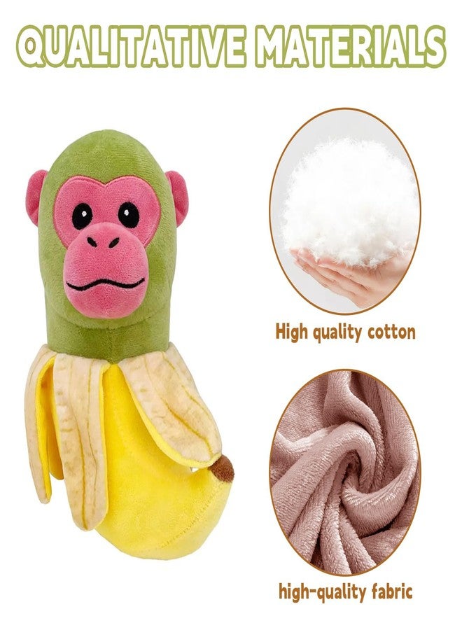 TBKETR Italian Brainrot,Tung Tung Tung Sahur Plushies Toy 13inch for Fans Gift, Soft Stuffed Animal Pillow for Home Kids' Bedroom Decor, Birthday Christmas Choice for Boys Girls(Banana Monkey) - Image 3
